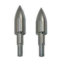Pointe à vis | SPHERE F-Bullet - nickelé - 9/32 - 100gr - insert X HIT inclus