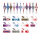 BOHNING True Color Wrap/Vane Combo - Wraps avec vanes assorties