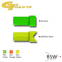 GOLDTIP Laser II+III / Swift+Ballistic | Flat Nock - Flo Yellow ***Prix spécial***