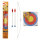 FLITZEBOGEN Freche Feder - Set de flèches et darc avec 2 flèches + support de cible
