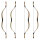 DRAKE Husar - 58 pouces - 26-60 lbs - Arc de cavalier hongrois