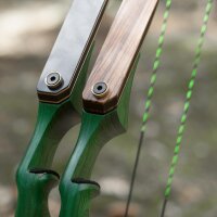 JACKALOPE - Malachite - 60 pouces - 30-60 lbs - Arc recurve ou hybride take down