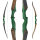 JACKALOPE - Malachite - 60 pouces - 30-60 lbs - Arc recurve ou hybride take down