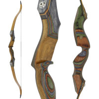 JACKALOPE - Tourmaline - 62 Pouces - Arc recourbé Take Down - 20-50 lbs