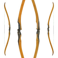 JACKALOPE - Tourmaline - 64 Pouces - One Piece Arc de recurve - 25-50 lbs
