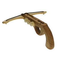 HOLZKÖNIG Petite arbalète en liège avec 3 bouchons