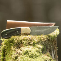 elTORO Buffalo Horn - Damas - Couteau de chasse - 10cm -...