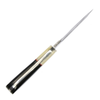 elTORO Buffalo Horn - Damas - Couteau de chasse - 10cm - fourreau cuir inclus