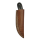 elTORO Buffalo Horn - Damas - Couteau de chasse - 10cm - fourreau cuir inclus