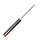 elTORO Walnut Horn - Damast - Jagdmesser - 10cm - inkl. Lederscheide