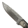 elTORO Buffalo Bone - Damas - Couteau de chasse - 11cm - fourreau cuir inclus