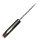 elTORO Skinner Horn - Häutemesser aus Damaszener Stahl - 8,2cm - inkl. Lederscheide