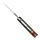 elTORO Skinner Horn - Häutemesser aus Damaszener Stahl - 8,2cm - inkl. Lederscheide