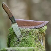 elTORO Walnut Horn - Damas - Couteau de chasse - 10cm -...