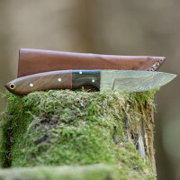 elTORO Walnut Horn - Damas - Couteau de chasse - 10cm -...