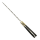 elTORO Brass Horn - Damast - Jagdmesser - 14cm - inkl. Lederscheide