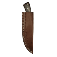 elTORO Steel Horn - Damas - Couteau de chasse - 10cm - fourreau cuir inclus