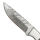elTORO Steel Horn - Damas - Couteau de chasse - 10cm - fourreau cuir inclus