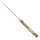 elTORO Double Brass Bone - Damast - Jagdmesser - 13cm - inkl. Lederscheide