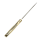 elTORO Double Brass Bone - Damast - Jagdmesser - 13cm - inkl. Lederscheide