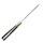 elTORO Brass Horn - Damast - Jagdmesser - 11cm - inkl. Lederscheide