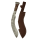 elTORO Machete - Damaszener Stahl - 28cm - inkl. Lederscheide