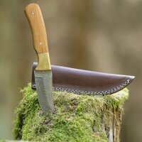 elTORO Brass Olive - Damas - Couteau de chasse - 10cm -...