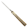 elTORO Brass Olive - Damast - Jagdmesser - 10cm - inkl. Lederscheide