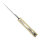 elTORO Skinner Bone - couteau à peau en acier damassé - 8,5cm - fourreau cuir inclus