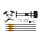 SET X-BOW Specter - 175 lbs / 260 fps - arbalète recurve | Couleur : God Camo