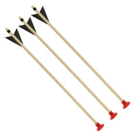 HOLZKÖNIG Arc long, 3 flèches incluses