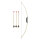 HOLZKÖNIG Arc long, 3 flèches incluses