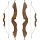 JACKALOPE - Amber - 64 Pouces - Arc recurve refined take down - 25-50 lbs