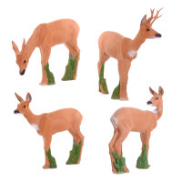 IBB 3D Groupe de chevreuils avec bélier - 4 animaux