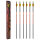 Flèche complète | BLACK EAGLE Outlaw .005 - Carbone - Vanes - emplumé en usine - Pack de 6