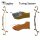 BSW Black LARP - 62-70 pouces - 14-40 lbs - Arc recurve