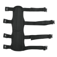 elTORO Curdora Sport - Protège-bras - Noir - Taille M | Longueur: 25,0cm