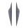 [BEST-SELLER] SPHERE Spiked Style - plume naturelle - couleur unie - différentes longueurs