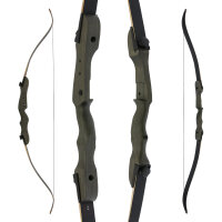 [SPÉCIALE] DRAKE Dark Chocolate - Take Down - 62-70 pouces - Arc recurve - 18-38 lbs