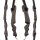 [SPÉCIALE] DRAKE Dark Chocolate - Take Down - 62-70 pouces - Arc recurve - 18-38 lbs