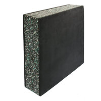 STRONGHOLD Schaumscheibe - Black Edition - Superstrong - EasyPull | 80x80x20cm | bis 60 lbs/350fps
