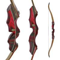 JACKALOPE - Red Beryl Hunter - 60 Pouces - 20-50 lbs - Arcs recurves T/D