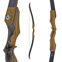 JACKALOPE - Obsidian Hunter - 60 Pouces - 20-50 lbs - Arcs recurves T/D