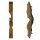 JACKALOPE - Obsidian Hunter - 60 Pouces - 20-50 lbs - Arcs recurves T/D