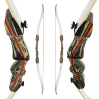 BEARPAW Penthalon Twin Hero - 62-70 pouces - 12-42 lbs - Arc recurve