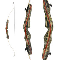 BEARPAW Penthalon Twin Hero - 62-70 pouces - 12-42 lbs - Arc recurve