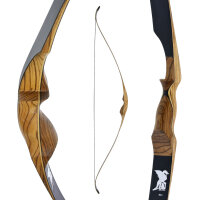 DRAKE ARCHERY ELITE Streak - 62 pouces - 20-50 lbs - One Piece arc recurve