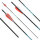 41-55 lbs | [Prix conseillé] Flèche en carbone | SPHERE Hunter Pro - avec vanes | Spine 400 | 32 pouces
