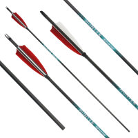 41-55 lbs | [PREISTIPP] Carbonpfeil | SPHERE Hunter Pro - mit Naturfedern | Spine 400 | 32 Zoll