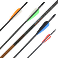 Flèche en carbone | [BEST CHOICE] MagnetoSPHERE - avec vanes - seulement 26-55 lbs